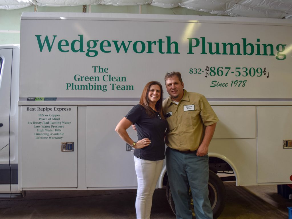 The Green Clean Plumbing Team at Wedgeworth